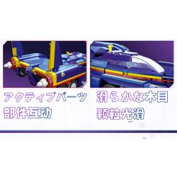 JIESTAR 92030 non  CÔNG THỨC THÔNG MINH CAO GPX THẾ KỶ MỚI SIN ZARD NP-1 ALZATE PHIL bộ đồ chơi xếp lắp ráp ghép mô hình 755 khối