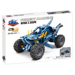 GBL KY1067 1067 non  LINH HỒN ÁC QUỶ CÁ MẬP XANH ĐẦU MÁY Ô TÔ LÙI bộ đồ chơi xếp lắp ráp ghép mô hình  PROJECT MACHINE Kỹ Thuật Công Nghệ Cao Mô Hình Phương Tiện 290 khối