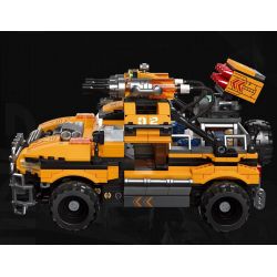 JIESTAR 61031 non  PHÍ KHÔNG SỢ HÃI bộ đồ chơi xếp lắp ráp ghép mô hình 615 khối