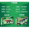 FAIR 6764 non  SÚNG PHÓNG AK47 bộ đồ chơi xếp lắp ráp ghép mô hình 389 khối