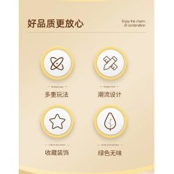 SEMBO 612501 non  PHI HÀNH GIA bộ đồ chơi xếp lắp ráp ghép mô hình