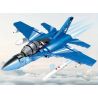 SEMBO 202187 non  MÁY BAY HUẤN LUYỆN NÂNG CAO L-15 FALCON bộ đồ chơi xếp lắp ráp ghép mô hình Military Army L-15 FALCON ADVANCED TRAINER Quân Sự Bộ Đội 793 khối