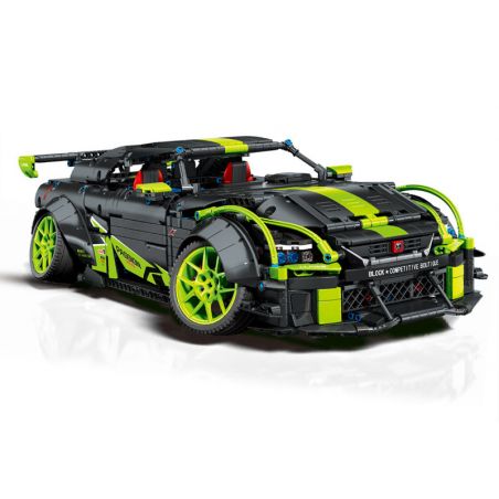 SEMBO 701025 non  TÍCH LŨY VŨ KHÍ XE THỂ THAO THÂN RỘNG tỷ lệ 1:10 bộ đồ chơi xếp lắp ráp ghép mô hình  Kỹ Thuật Công Nghệ Cao Mô Hình Phương Tiện 2671 khối