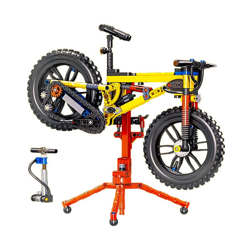 ZHEGAO XL01040 01040 non  XE ĐẠP LEO NÚI bộ đồ chơi xếp lắp ráp ghép mô hình  MACHINERY Kỹ Thuật Công Nghệ Cao Mô Hình Phương Tiện 324 khối