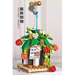 LOZ 1284 non  MÂM XÔI GẶP SỰ CỐ bộ đồ chơi xếp lắp ráp ghép mô hình Creator Sáng Tạo 686 khối