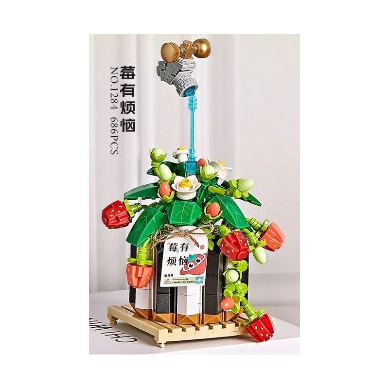 LOZ 1284 non  MÂM XÔI GẶP SỰ CỐ bộ đồ chơi xếp lắp ráp ghép mô hình Creator Sáng Tạo 686 khối