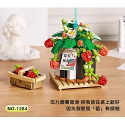 LOZ 1284 non  MÂM XÔI GẶP SỰ CỐ bộ đồ chơi xếp lắp ráp ghép mô hình Creator Sáng Tạo 686 khối