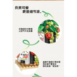 LOZ 1284 non  MÂM XÔI GẶP SỰ CỐ bộ đồ chơi xếp lắp ráp ghép mô hình Creator Sáng Tạo 686 khối