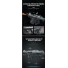 REOBRIX 77007 non  SÚNG NỔ PHÓNG bộ đồ chơi xếp lắp ráp ghép mô hình  EJECTION BURST GUN SUBMACHINE Kỹ Thuật Công Nghệ Cao Mô Hình Phương Tiện 1508 khối
