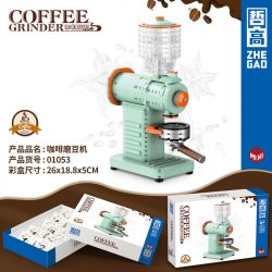 ZHEGAO 01053 non  MÁY XAY CÀ PHÊ bộ đồ chơi xếp lắp ráp ghép mô hình Creator Expert Chuyên Gia Sáng Tạo 715 khối