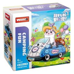 WOMA C0297 0297 non  XE CỔ YANGMIMI bộ đồ chơi xếp lắp ráp ghép mô hình 667 khối