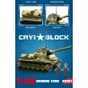 CAYI 22008 non  XE TĂNG T-34 TRONG THẾ CHIẾN II bộ đồ chơi xếp lắp ráp ghép mô hình Military Army T-34 MEDIUM TANK Quân Sự Bộ Đội 411 khối