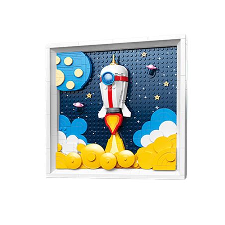 JAKI JK5306 5306 non  CUỘC THÁM HIỂM TỚI CÁC VÌ SAO bộ đồ chơi xếp lắp ráp ghép mô hình