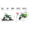 JIESTAR 92301 non  XE MÔ TÔ KAWASAKI KX450 bộ đồ chơi xếp lắp ráp ghép mô hình 229 khối