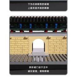 WANGE 5240 non  CỔNG SUNGNYEMUN NAMDAEMUN SEOUL HÀN QUỐC bộ đồ chơi xếp lắp ráp ghép mô hình Buildings 900 khối