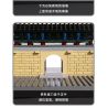 WANGE 5240 non  CỔNG SUNGNYEMUN NAMDAEMUN SEOUL HÀN QUỐC bộ đồ chơi xếp lắp ráp ghép mô hình Buildings 900 khối