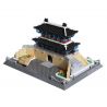 WANGE 5240 non  CỔNG SUNGNYEMUN NAMDAEMUN SEOUL HÀN QUỐC bộ đồ chơi xếp lắp ráp ghép mô hình Buildings 900 khối