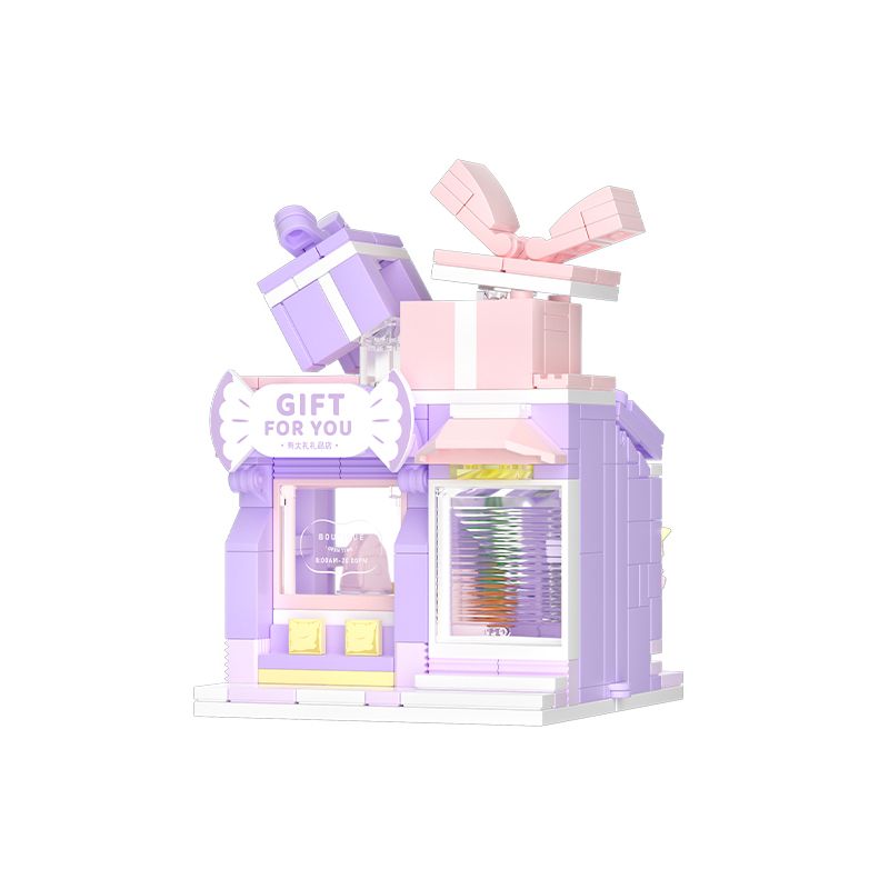 WEKKI 516604 non  CỬA HÀNG QUÀ TẶNG bộ đồ chơi xếp lắp ráp ghép mô hình Creator GIFT FOR YOU Sáng Tạo 263 khối