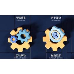 QIZHILE U0114 0114 non  LỰC LƯỢNG ĐẶC BIỆT ĐƯỜI ƯƠI bộ đồ chơi xếp lắp ráp ghép mô hình Bionic Mechanics SPECIAL FROCES Sinh Vật Máy