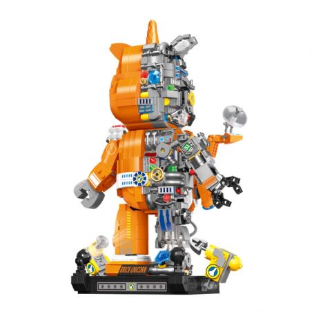 ZHEGAO DZ6004 6004 non  PHIÊN BẢN HÀNG KHÔNG VŨ TRỤ CHAOWAN UNICORN bộ đồ chơi xếp lắp ráp ghép mô hình BUILDING BLOCK UNICORN AROSPACE EDITION 1277 khối