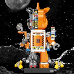 ZHEGAO DZ6004 6004 non  PHIÊN BẢN HÀNG KHÔNG VŨ TRỤ CHAOWAN UNICORN bộ đồ chơi xếp lắp ráp ghép mô hình BUILDING BLOCK UNICORN AROSPACE EDITION 1277 khối