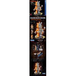 ZHEGAO DZ6004 6004 non  PHIÊN BẢN HÀNG KHÔNG VŨ TRỤ CHAOWAN UNICORN bộ đồ chơi xếp lắp ráp ghép mô hình BUILDING BLOCK UNICORN AROSPACE EDITION 1277 khối