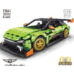 TA GAOLE T2041 2041 non  THẦN MẶT TRỜI GREEN GOBLIN ROADSTER tỷ lệ 1:14 bộ đồ chơi xếp lắp ráp ghép mô hình  TECHNOLOGY SUPER RACING Kỹ Thuật Công Nghệ Cao Mô Hình Phương Tiện 1381 khối