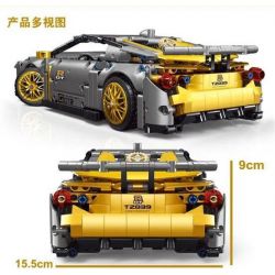 TA GAOLE T2039 2039 non  THẦN CHIẾN TRANH GTR CỦA NHẬT BẢN tỷ lệ 1:14 bộ đồ chơi xếp lắp ráp ghép mô hình  TECHNOLOGY SUPER RACING Kỹ Thuật Công Nghệ Cao Mô Hình Phương Tiện 1324 khối