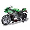JIESTAR 91023 non  KAWASAKI NINJA ZX-10R tỷ lệ 1:14 bộ đồ chơi xếp lắp ráp ghép mô hình  Kỹ Thuật Công Nghệ Cao Mô Hình Phương Tiện 867 khối