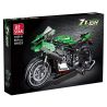 JIESTAR 91023 non  KAWASAKI NINJA ZX-10R tỷ lệ 1:14 bộ đồ chơi xếp lắp ráp ghép mô hình  Kỹ Thuật Công Nghệ Cao Mô Hình Phương Tiện 867 khối