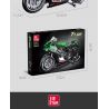 JIESTAR 91023 non  KAWASAKI NINJA ZX-10R tỷ lệ 1:14 bộ đồ chơi xếp lắp ráp ghép mô hình  Kỹ Thuật Công Nghệ Cao Mô Hình Phương Tiện 867 khối