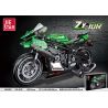 JIESTAR 91023 non  KAWASAKI NINJA ZX-10R tỷ lệ 1:14 bộ đồ chơi xếp lắp ráp ghép mô hình  Kỹ Thuật Công Nghệ Cao Mô Hình Phương Tiện 867 khối
