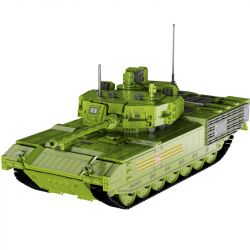 LWCK 90036 non  XE TĂNG T-14 ARMATA bộ đồ chơi xếp lắp ráp ghép mô hình Military Army T-14 ARMATA MAIN BATTLE TANK Quân Sự Bộ Đội 1966 khối