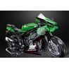 JIESTAR 91023 non  KAWASAKI NINJA ZX-10R tỷ lệ 1:14 bộ đồ chơi xếp lắp ráp ghép mô hình  Kỹ Thuật Công Nghệ Cao Mô Hình Phương Tiện 867 khối