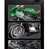 JIESTAR 91023 non  KAWASAKI NINJA ZX-10R tỷ lệ 1:14 bộ đồ chơi xếp lắp ráp ghép mô hình  Kỹ Thuật Công Nghệ Cao Mô Hình Phương Tiện 867 khối