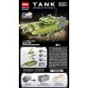 LWCK 90036 non  XE TĂNG T-14 ARMATA bộ đồ chơi xếp lắp ráp ghép mô hình Military Army T-14 ARMATA MAIN BATTLE TANK Quân Sự Bộ Đội 1966 khối