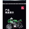 JIESTAR 91023 non  KAWASAKI NINJA ZX-10R tỷ lệ 1:14 bộ đồ chơi xếp lắp ráp ghép mô hình  Kỹ Thuật Công Nghệ Cao Mô Hình Phương Tiện 867 khối