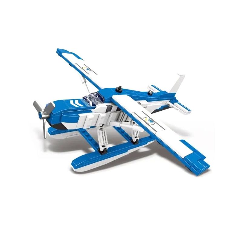 MINGDI K0260 0260 non  LOẠI THỦY PHI CƠ NỔI bộ đồ chơi xếp lắp ráp ghép mô hình Military Army Quân Sự Bộ Đội 401 khối