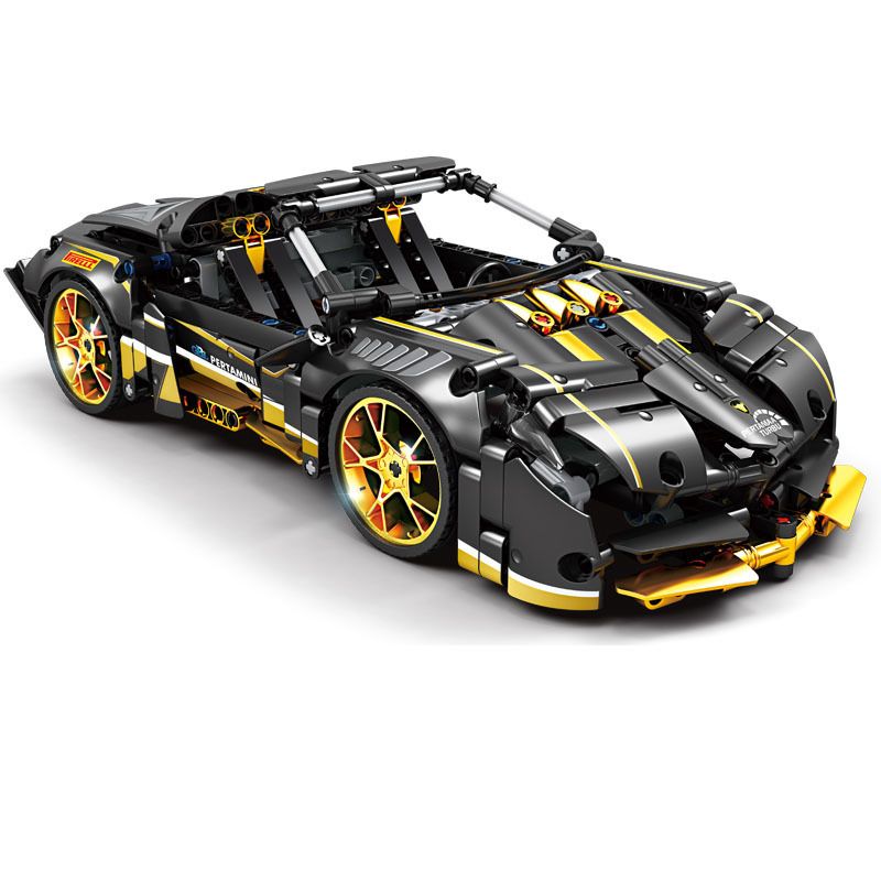 GBL KY1060 1060 non  SIÊU XE VEN LAMBO KÉO LÙI bộ đồ chơi xếp lắp ráp ghép mô hình  PROJECT MACHINE Kỹ Thuật Công Nghệ Cao Mô Hình Phương Tiện 522 khối