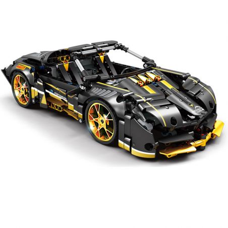 GBL KY1060 1060 non  SIÊU XE VEN LAMBO KÉO LÙI bộ đồ chơi xếp lắp ráp ghép mô hình  PROJECT MACHINE Kỹ Thuật Công Nghệ Cao Mô Hình Phương Tiện 522 khối