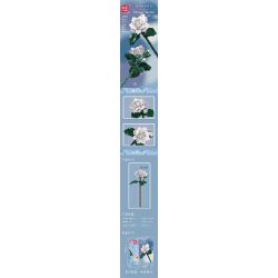 MouldKing 24007 Mould King 24007 non  HOA TRÀ bộ đồ chơi xếp lắp ráp ghép mô hình Flowers FLOWER WORLD CAMELLIA 127 khối