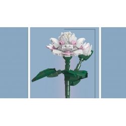 MouldKing 24007 Mould King 24007 non  HOA TRÀ bộ đồ chơi xếp lắp ráp ghép mô hình Flowers FLOWER WORLD CAMELLIA 127 khối