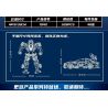 LW 7042 non  ROBOT PHÁ HỦY BUMBLEBEE bộ đồ chơi xếp lắp ráp ghép mô hình Transformers DEFORMATION ROBOT Robot Đại Chiến Người Máy Biến Hình 528 khối