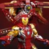 6201 拓乐 6009 non  NGƯỜI SẮT MK85 bộ đồ chơi xếp lắp ráp ghép mô hình Marvel Super Heroes IRON HERO Siêu Anh Hùng Marvel 1339 khối