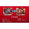 6201 拓乐 6009 non  NGƯỜI SẮT MK85 bộ đồ chơi xếp lắp ráp ghép mô hình Marvel Super Heroes IRON HERO Siêu Anh Hùng Marvel 1339 khối