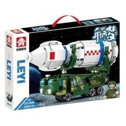 LE YI 89010 non  NGÀY 6 THÁNG 3 DÀI bộ đồ chơi xếp lắp ráp ghép mô hình Military Army Quân Sự Bộ Đội 356 khối