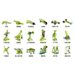 TUDAO TD-EC-MS EC-MS TDEC-MS non  BỘ GIÁO TRÌNH TỔNG THỂ CƠ KHÍ (PHIÊN BẢN ĐIỀU KHIỂN TỪ XA) bộ đồ chơi xếp lắp ráp ghép mô hình  CREATIVE KIT Kỹ Thuật Công Nghệ Cao Mô Hình Phương Tiện 370 khối