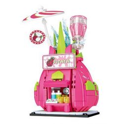 SEMBO 601623 non  THANH LONG NGỌT bộ đồ chơi xếp lắp ráp ghép mô hình Creator Sáng Tạo 298 khối