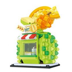 SEMBO 601621 non  VUA TRÁI CÂY SẦU RIÊNG HOUSE bộ đồ chơi xếp lắp ráp ghép mô hình Creator Sáng Tạo 322 khối