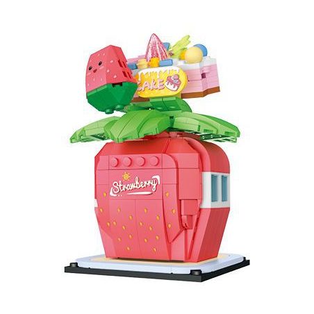 SEMBO 601620 non  NHÀ DÂU ?​TƯƠI bộ đồ chơi xếp lắp ráp ghép mô hình Creator Sáng Tạo 312 khối